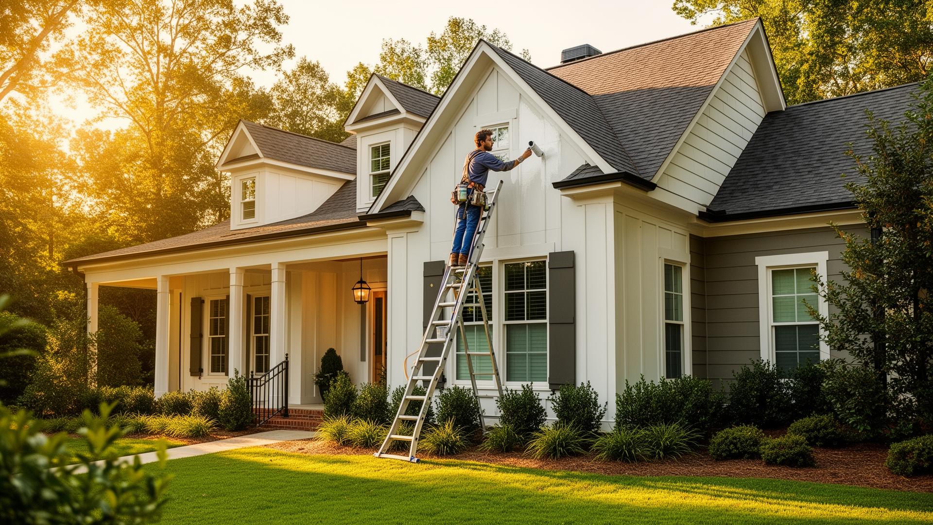 Exterior Painting project in Dunwoody, GA